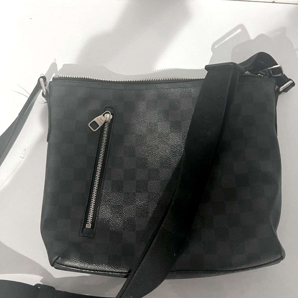 Louis Vuitton Man Damier Graphite Cross Body Bag
